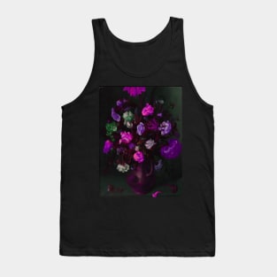 A vase with purple Flowers Tank Top